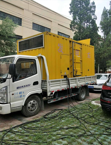 澄江发电车出租-柴油发电机组排烟系统设计要求及其考虑因素